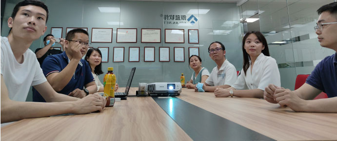 洗晴软件，广州蓝格软件科技有限公司实拍，洗晴行业软件